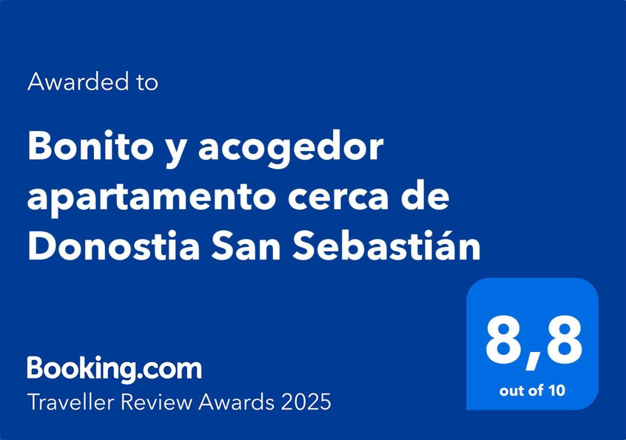Bonito Y Acogedor Apartamento Cerca De Donostia San Sebastian Lezo Exteriör bild